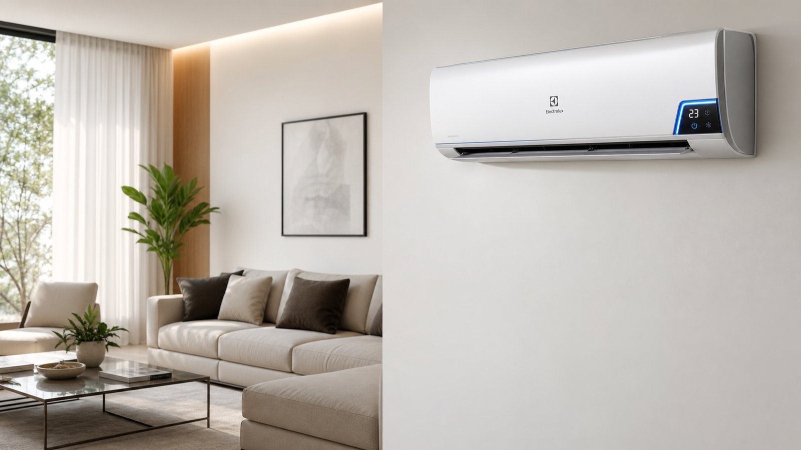 r-Condicionado Electrolux Split 9.000 BTUs Color Adapt Frio com Wi-Fi YI09F/YE09F