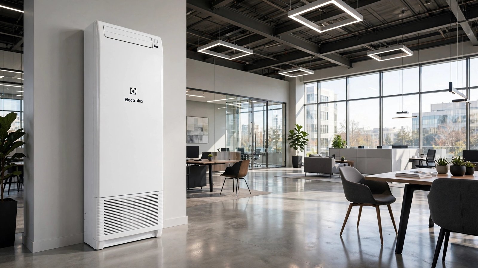 Ar-Condicionado Electrolux Split Inverter Piso Teto 60.000 BTUs Efficient Só Frio DI60F/DE60F