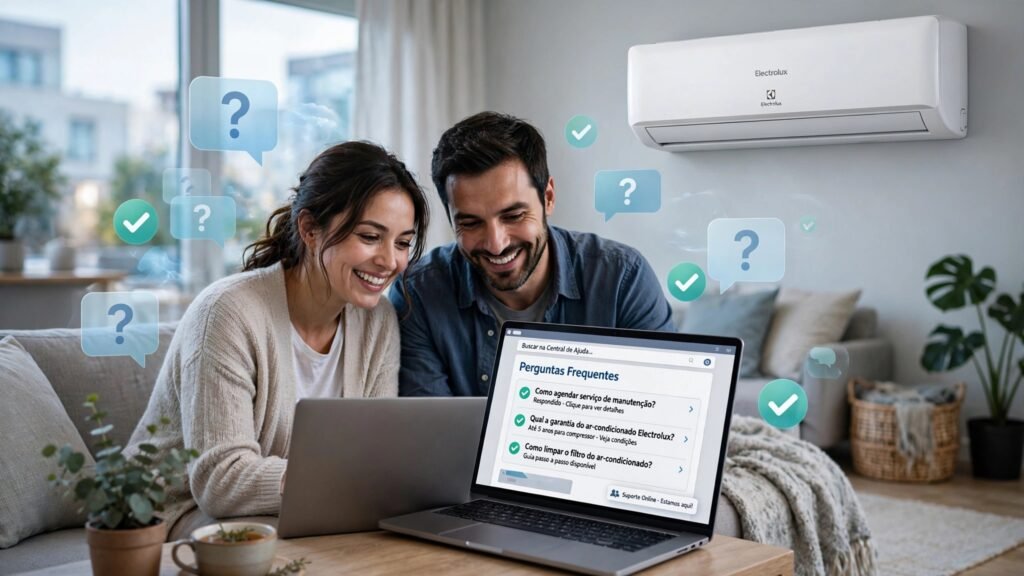 Dúvidas frequentes sobre o Ar-Condicionado Electrolux Split 23.000 BTUs Color Adapt Frio UI24F/UE24F