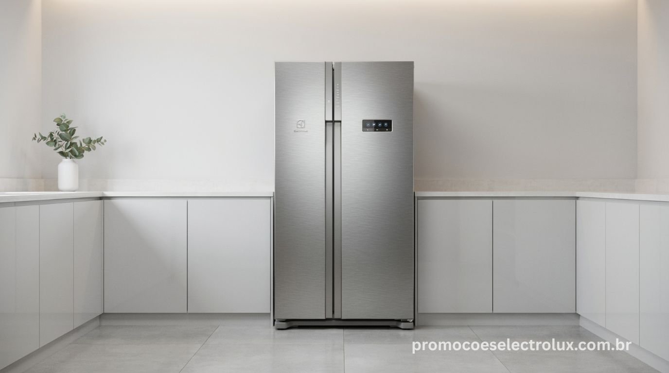 Geladeira Electrolux Frost Free Inox DFX41 371L - Imagem de destaque