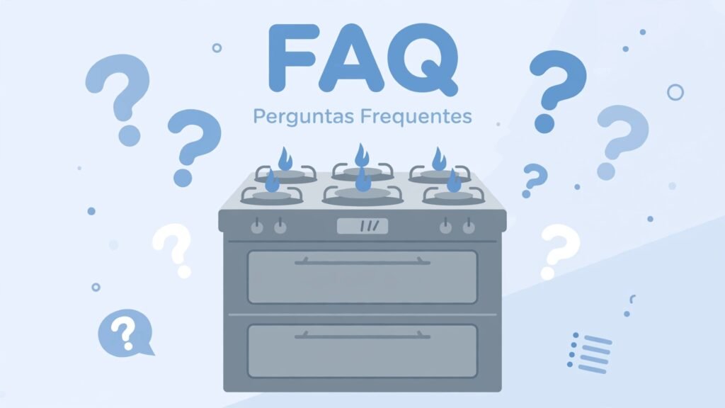 Dúvidas frequentes sobre o Fogão Electrolux 5 Bocas Expert FE5AD Cinza