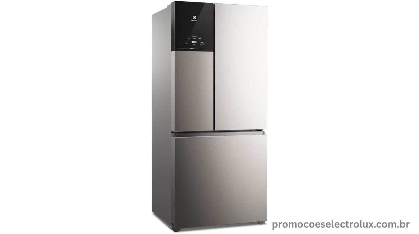Geladeira Electrolux Frost Free Inverter IM8S 590L Inox Look 3 Portas - Imagem de destaque