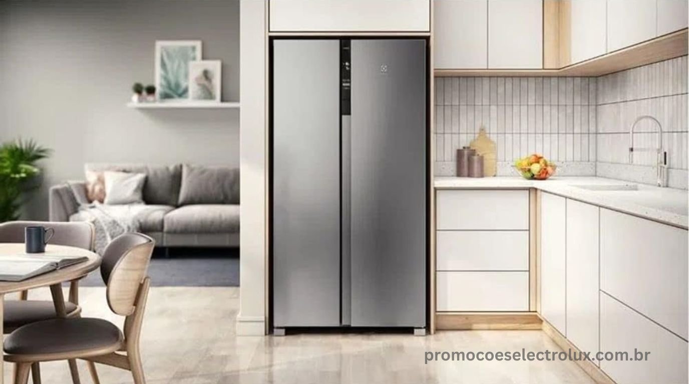 Geladeira Electrolux Side by Side Efficient IS4S 435L - Imagem de destaque