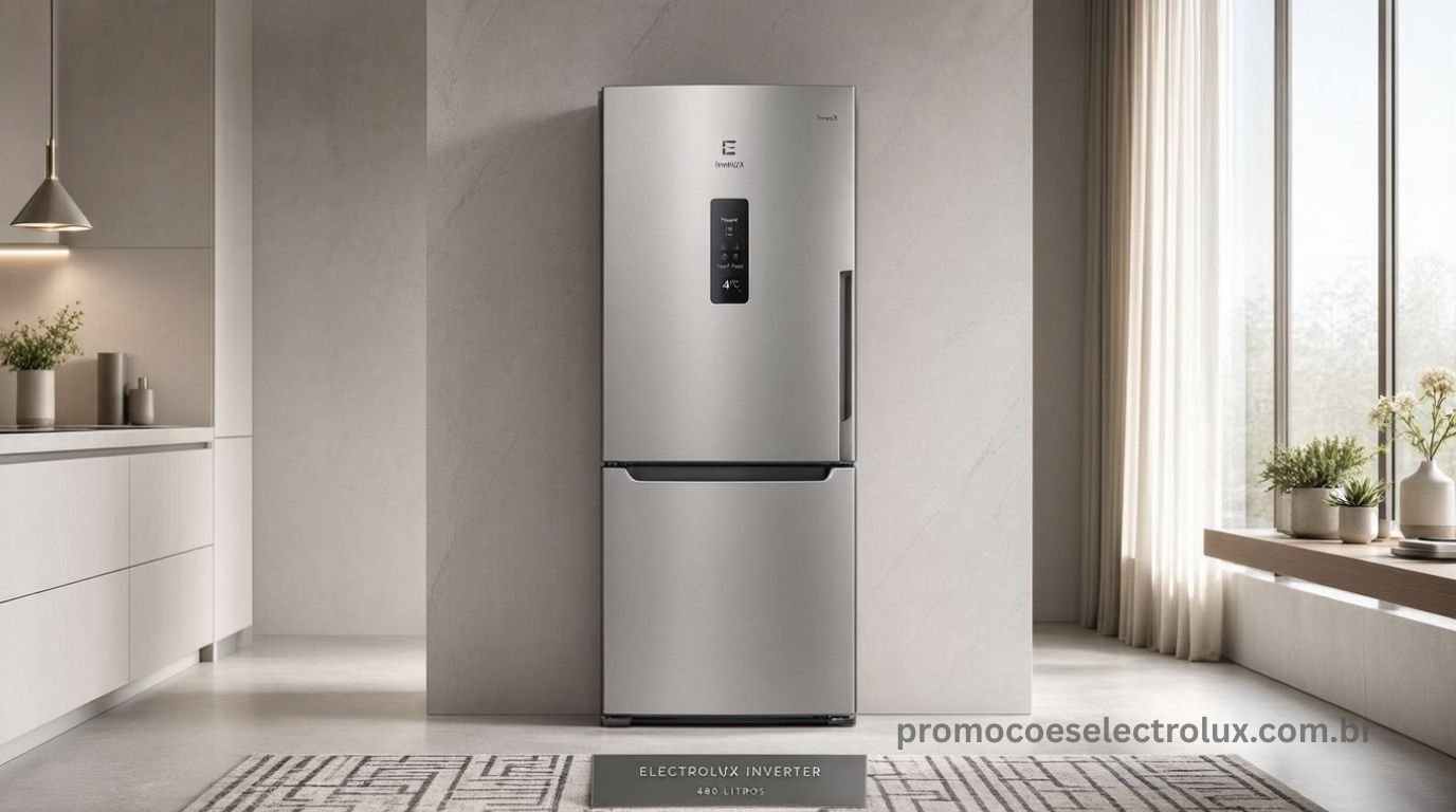 Geladeira Electrolux Frost Free Inverter IT70S 480L Efficient Inox SmartBivolt - Imagem de destaque