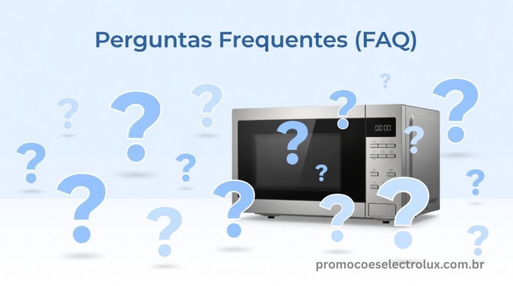 Dúvidas frequentes sobre o Micro-ondas Electrolux ME23S