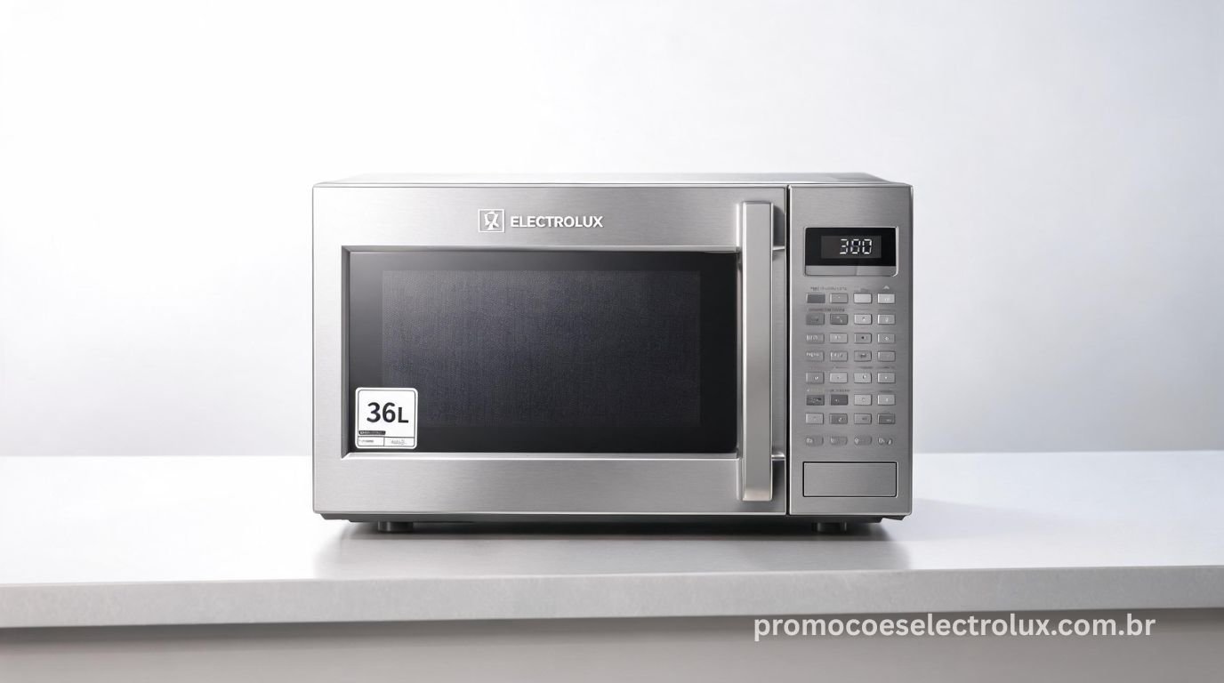 Micro-ondas de Bancada Electrolux Efficient ME36S 36L Prata 220V - Imagem de destaque