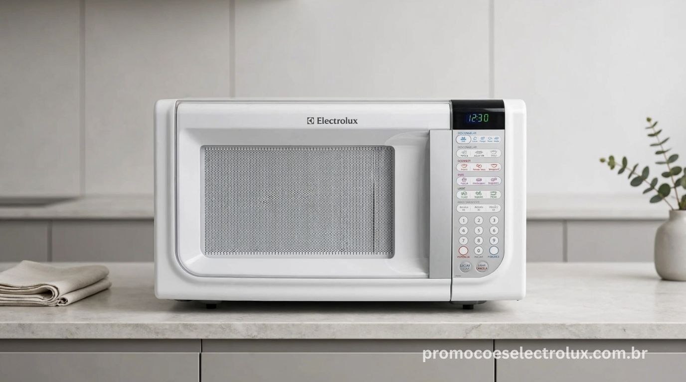Micro-ondas Electrolux MI41T 31L Branco com Painel Integrado e Display Econômico - Imagem de destaque
