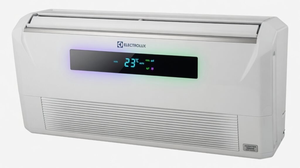 Vista frontal do Ar-Condicionado Electrolux Split 23.000 BTUs Color Adapt Frio UI24F
