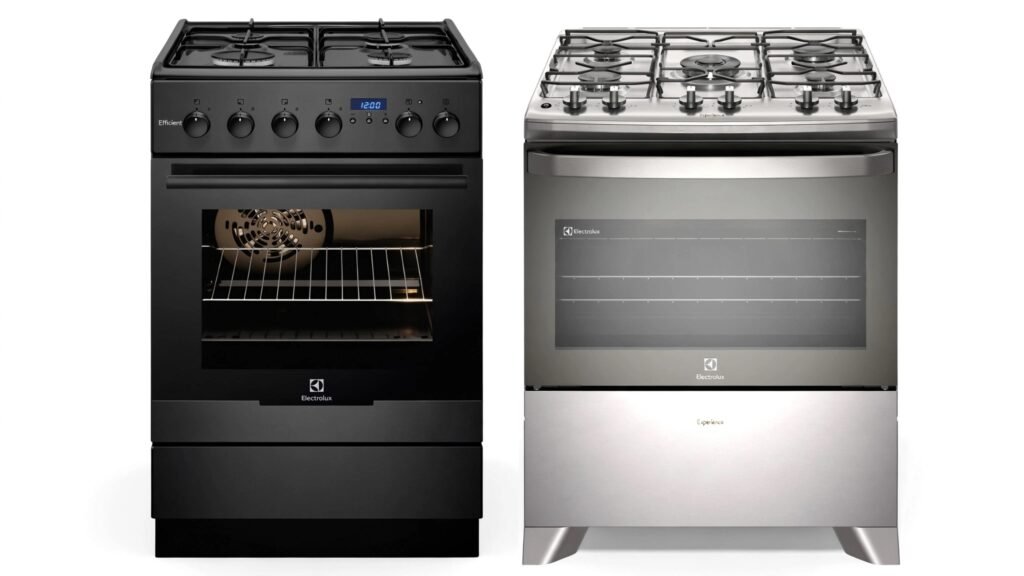 Comparação entre as linhas Efficient e Experience dos fogões Electrolux