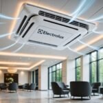 Ar-Condicionado Electrolux Cassete 8 Vias Inverter 36.000 BTUs Frio Efficient KI36F/KE36F