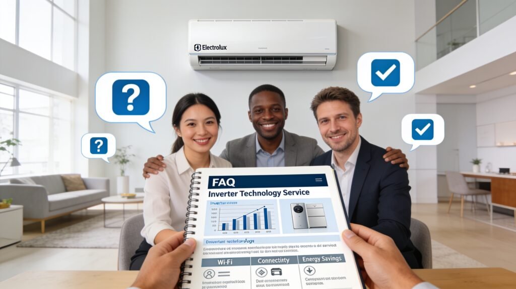 Dúvidas frequentes sobre o Ar-Condicionado Electrolux Split Inverter 24.000 BTUs Color Adapt YI24F/YE24F