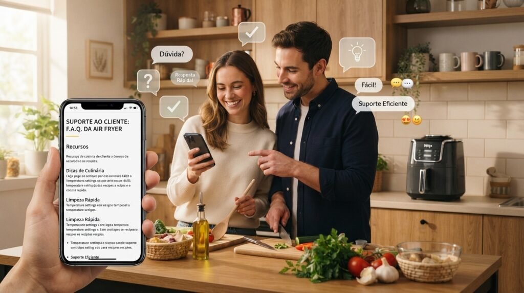 Dúvidas frequentes sobre a Fritadeira Electrolux Air Fryer 4 Litros 1400W EAF30