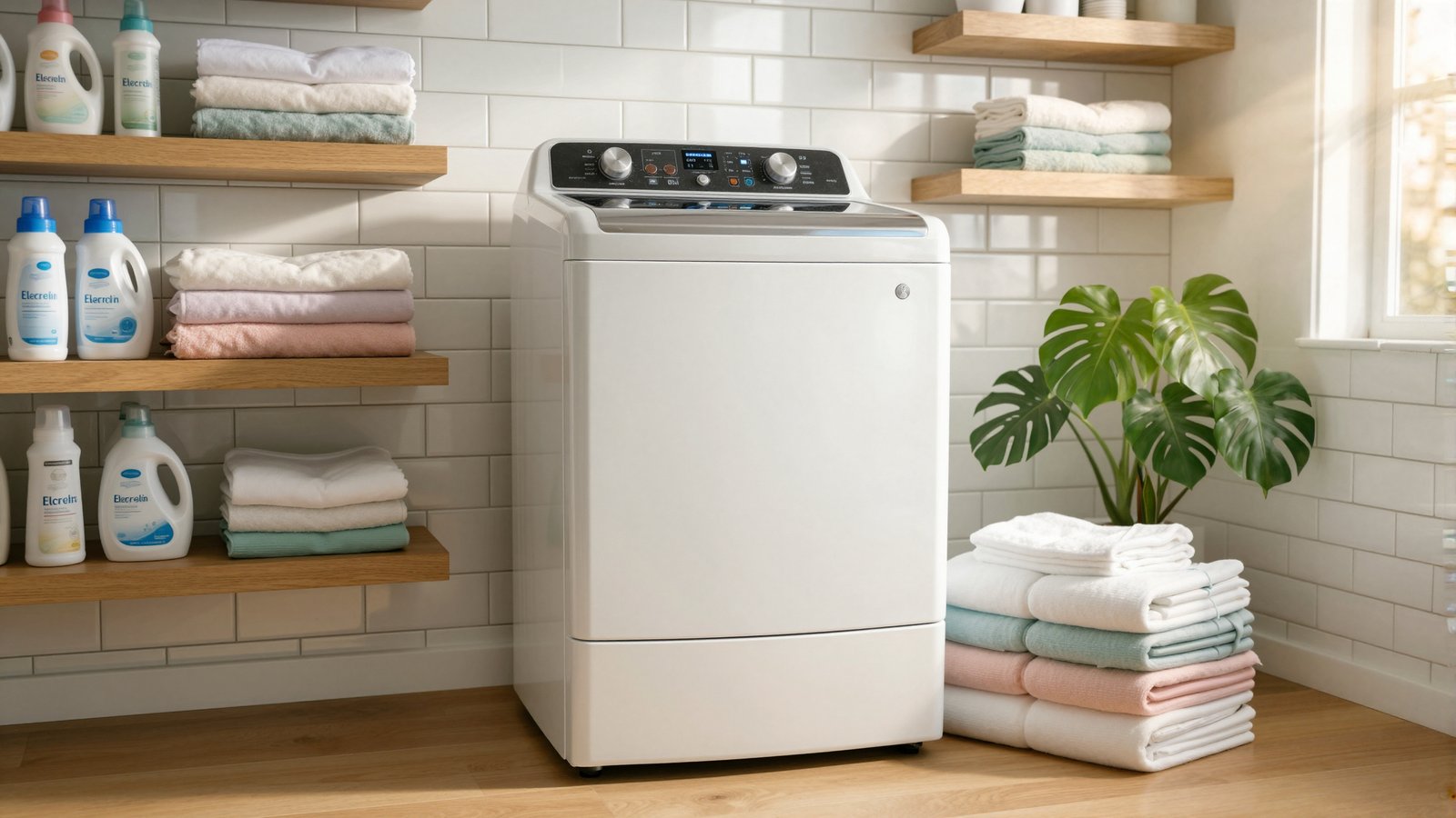 Máquina de Lavar Electrolux 11kg Branca Essential Care com Easy Clean e Filtro Fiapos LES11