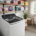 Máquina de Lavar Electrolux 15kg Branca Essential Care com Cesto Inox e Jet&Clean LED15