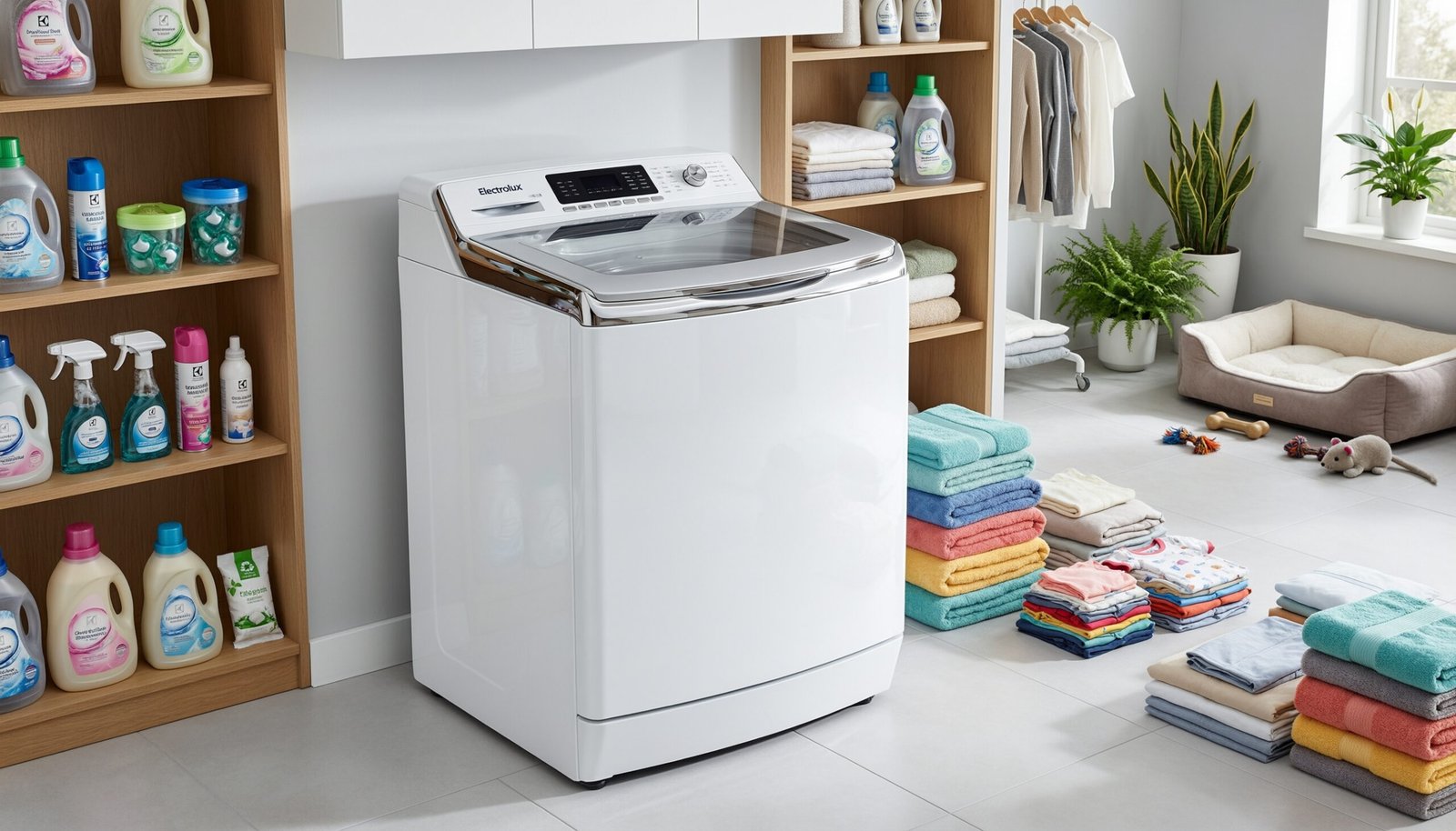 Máquina de Lavar Electrolux 17kg Essential Care com Cesto Inox, Jet&Clean e Ultra Filter LED17