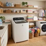Máquina de Lavar Electrolux 18kg Branca Efficient Cesto Inox e Jet&Clean LEE18