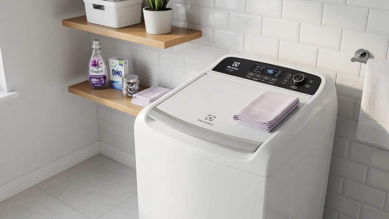 Máquina de Lavar Electrolux 9kg Branca Efficient Care 220v LED09
